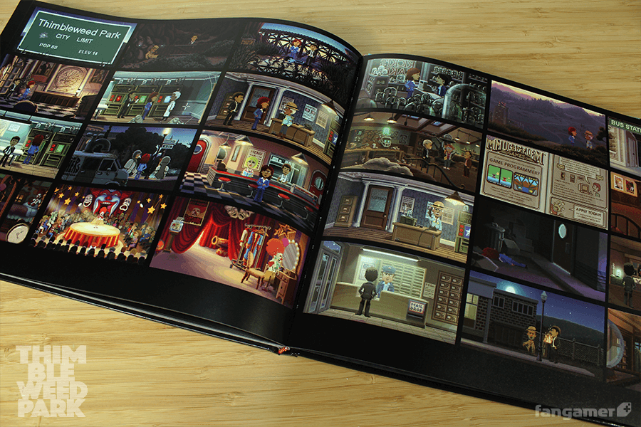 Thimbleweed Park Art Book Limited Run Games