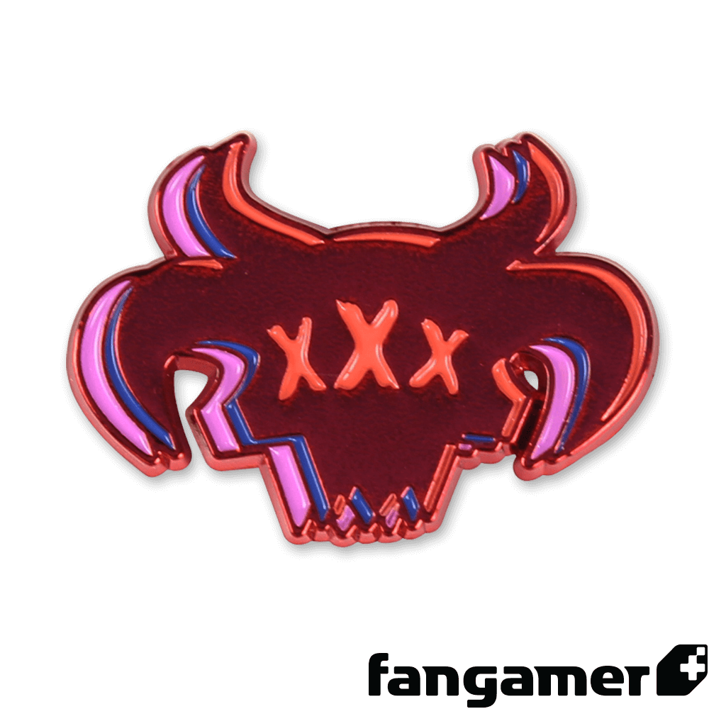 Afterparty: Demon Head Enamel Pin