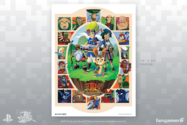 Jak and Daxter Heroes vs. Villains Poster