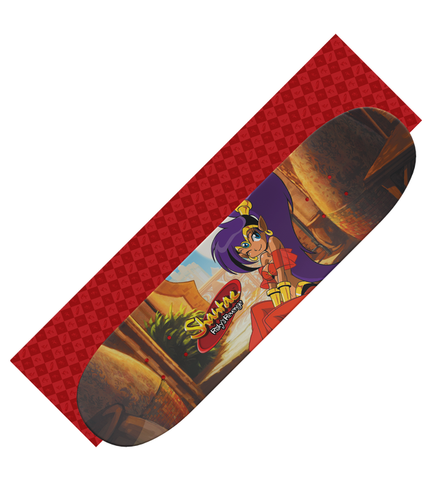 Shantae: Risky's Revenge - Skateboard Deck (Sitting)
