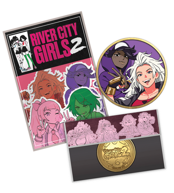 River City Girls 2 Commemorative Collectible Coin