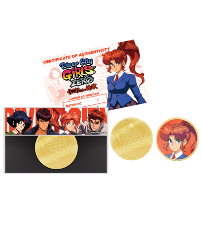 River City Girls Zero Kyoko Collectible Coin