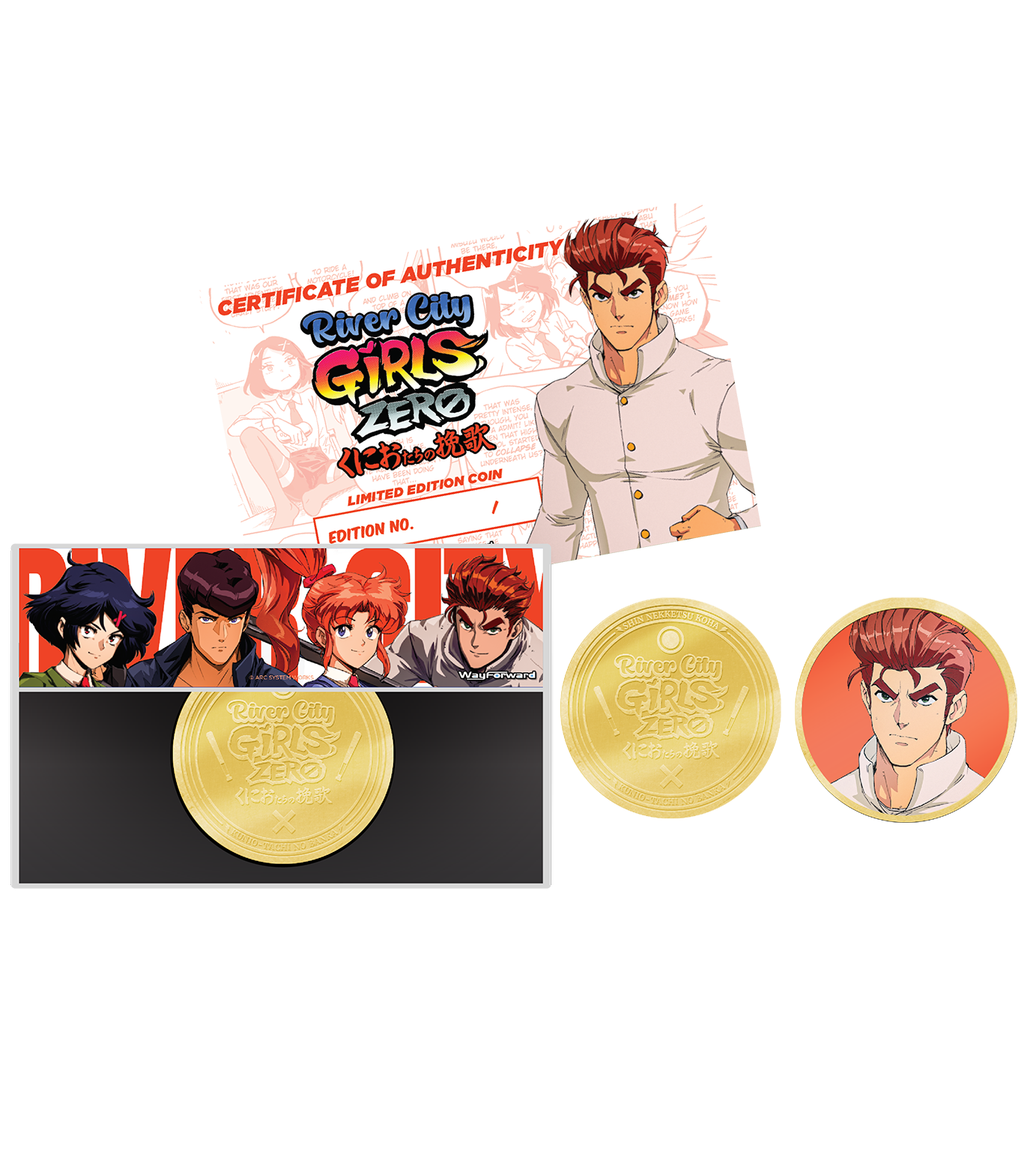 River City Girls Zero Kunio Collectible Coin – Limited Run Games