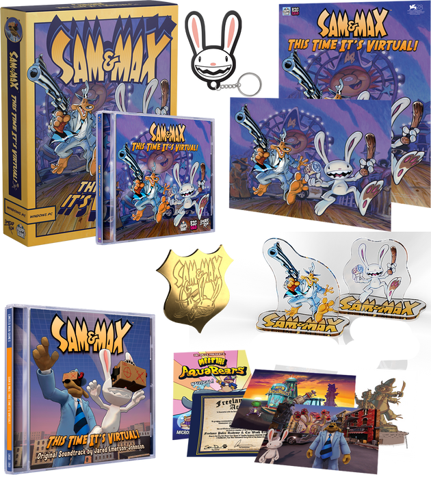 Sam & Max: This Time It's Virtual! Collector’s Edition (PCVR)