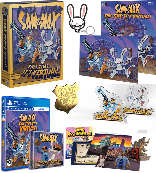 Limited Run #459: Sam & Max: This Time It's Virtual! Collector’s Edition (PSVR)