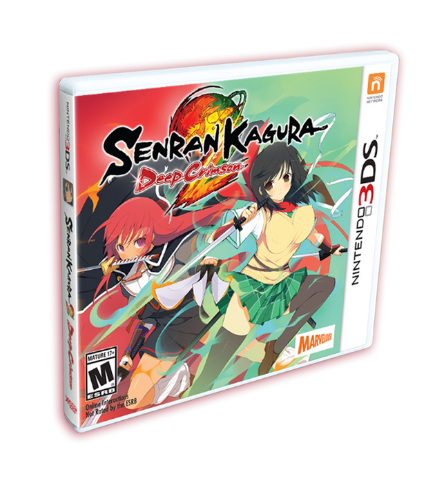 Senran kagura 2 hot sale deep crimson 3ds