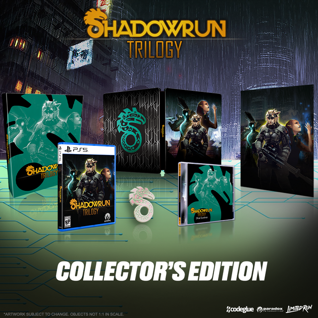 PS5 Limited Run #38: Shadowrun Trilogy Collector's Edition