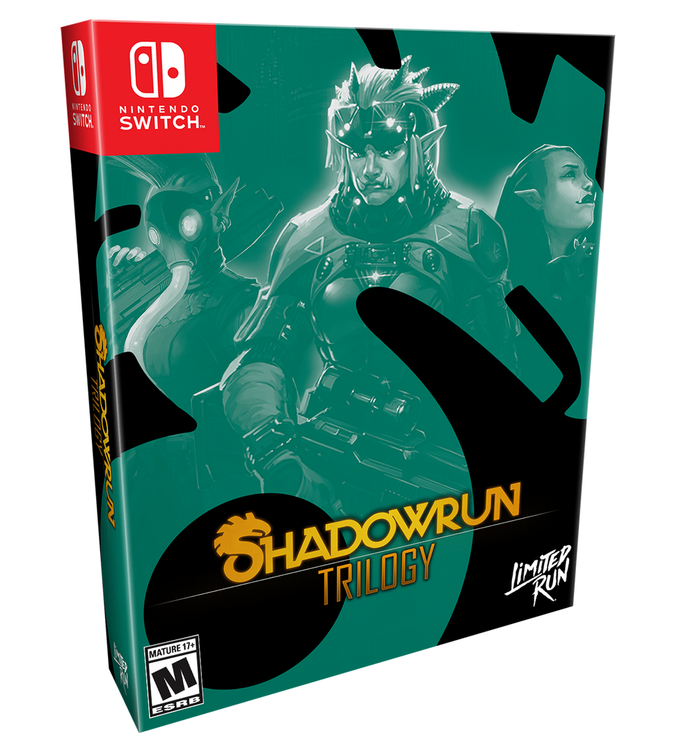 SW Shadowrun Trilogy シャドウラン 北米限定版 新品未開封 SW Shadowrun Trilogy シャドウラン 北米限定版 新品未開封