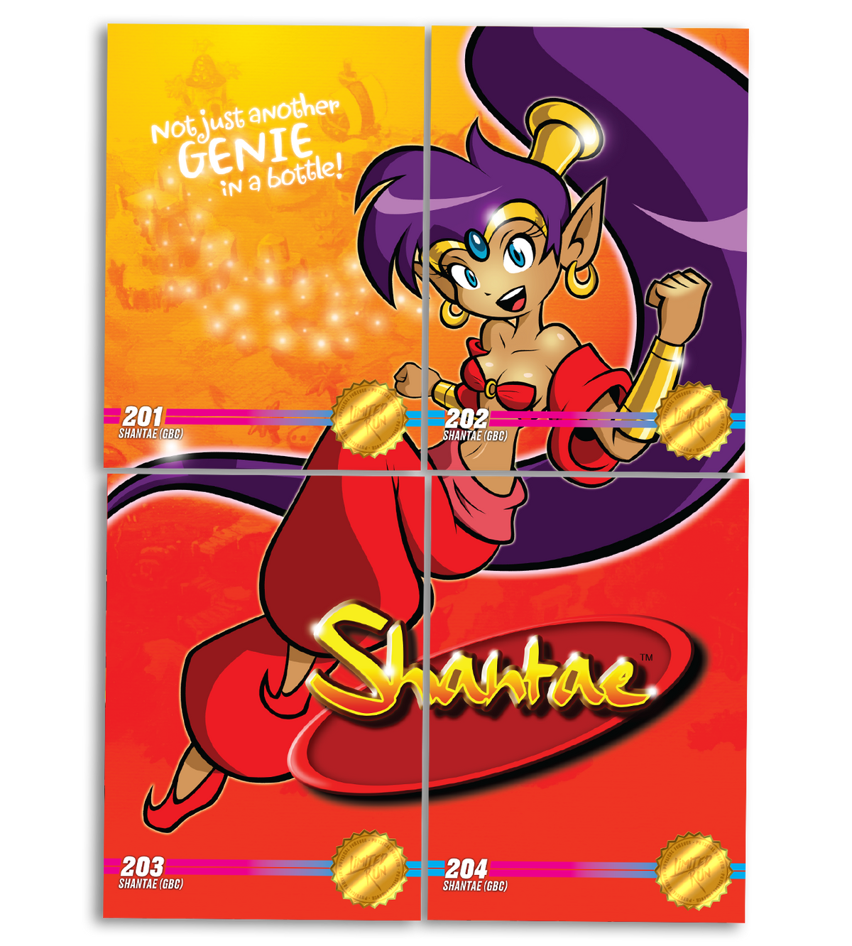 Shantae Collectible Card Set