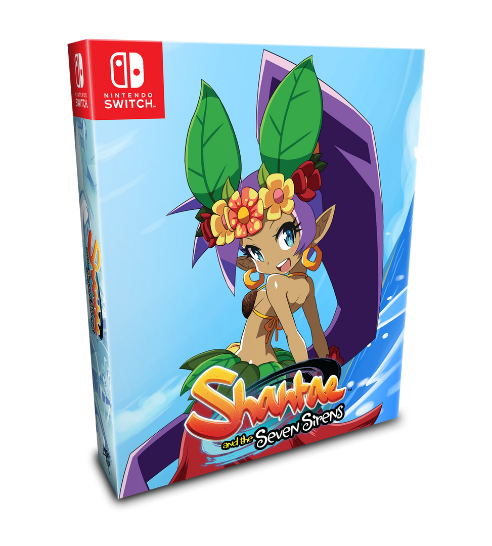 Switch Limited Run #72: Shantae and the Seven Sirens Collector's Switch Limited Run #72: Shantae and the Seven Sirens Collector's