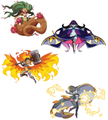 Shantae and the Seven Sirens Fusion Dance Premium Stickers