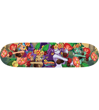 Shantae and the Seven Sirens - Skateboard Deck (Hula)