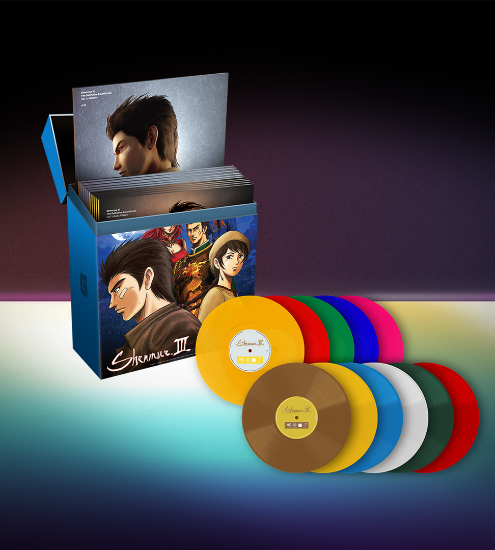 Shenmue III The Definitive Soundtrack - 11LP Vinyl Complete Shenmue III The Definitive Soundtrack - 11LP Vinyl Complete