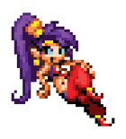Shantae: Risky's Revenge - Stickers