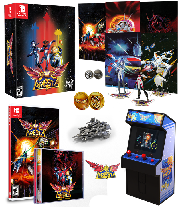 Switch Limited Run #141:  SOL CRESTA Dramatic Edition Collector's Package