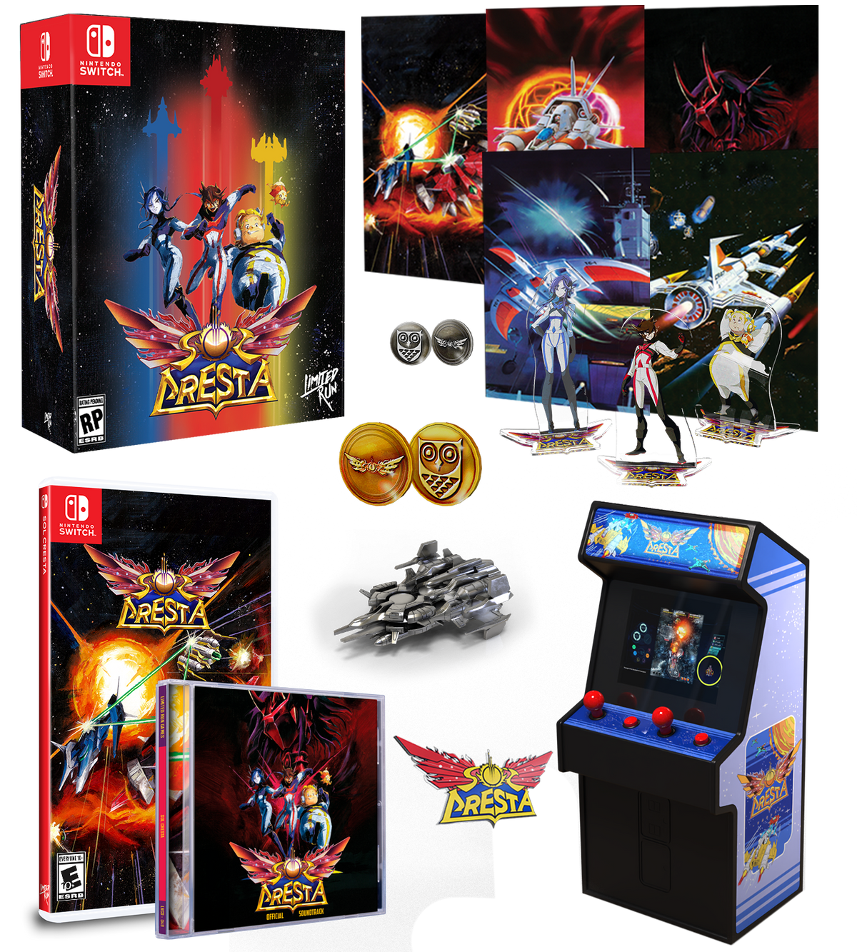 Switch Limited Run #141:  SOL CRESTA Dramatic Edition Collector's Package