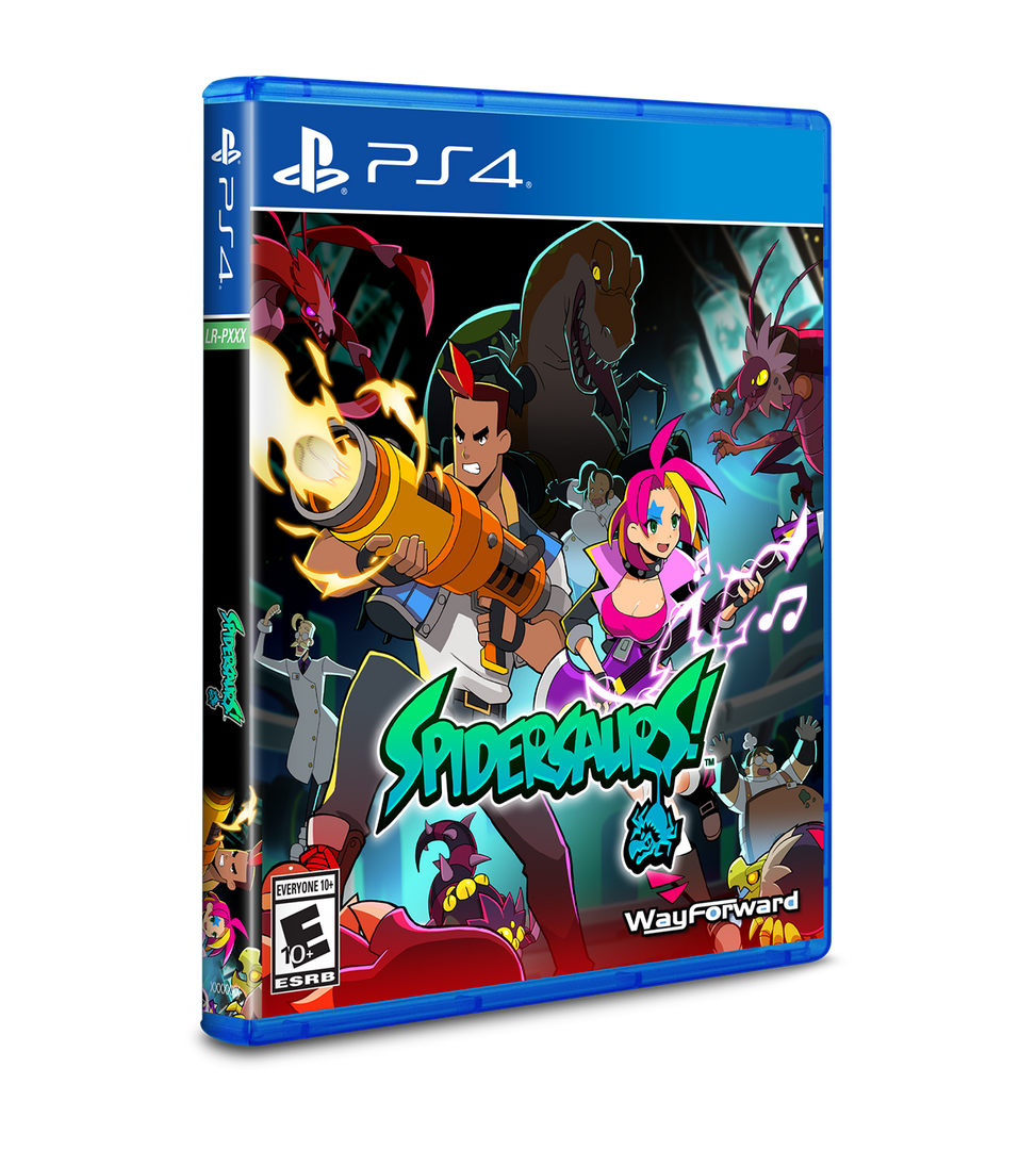 Limited Run #495: Spidersaurs (PS4) – Limited Run Games Limited Run #495: Spidersaurs (PS4) – Limited Run Games