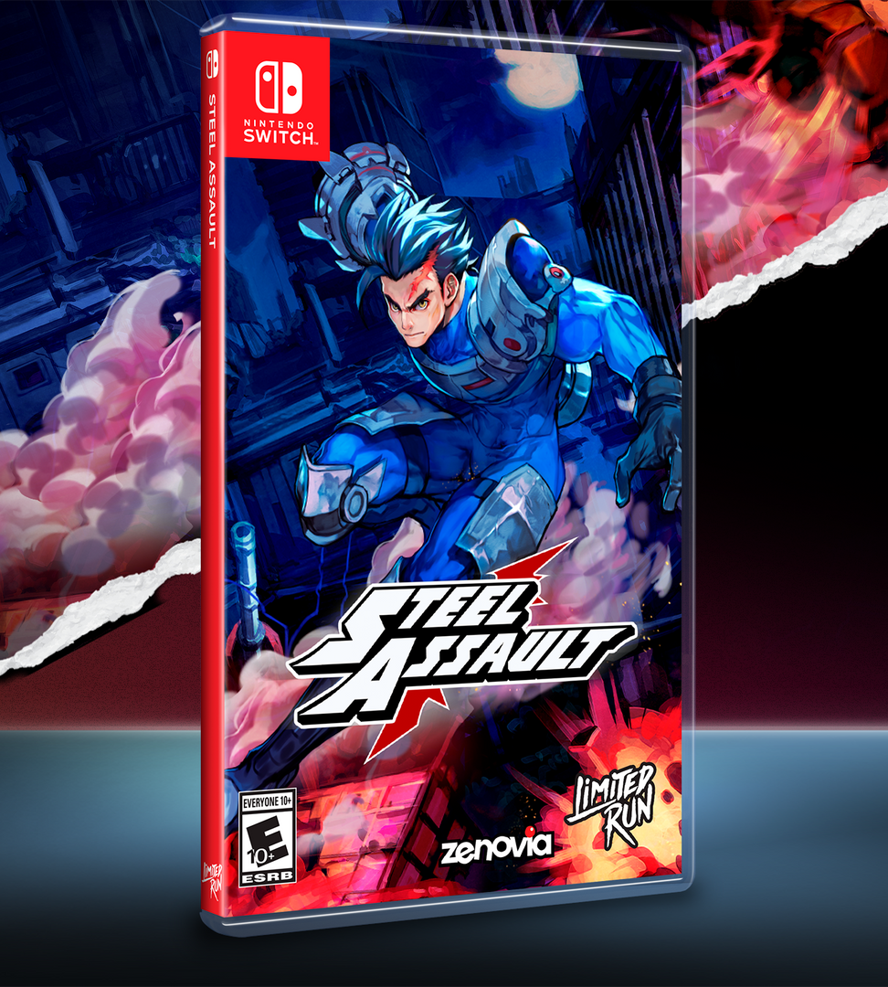 【新品未開封】Steel Assault【switch】 Switch Limited Run #179: Steel Assault – Limited Run Games