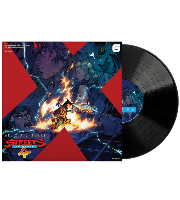 Streets of Rage 4 Mr. X Nightmare - Vinyl Soundtrack