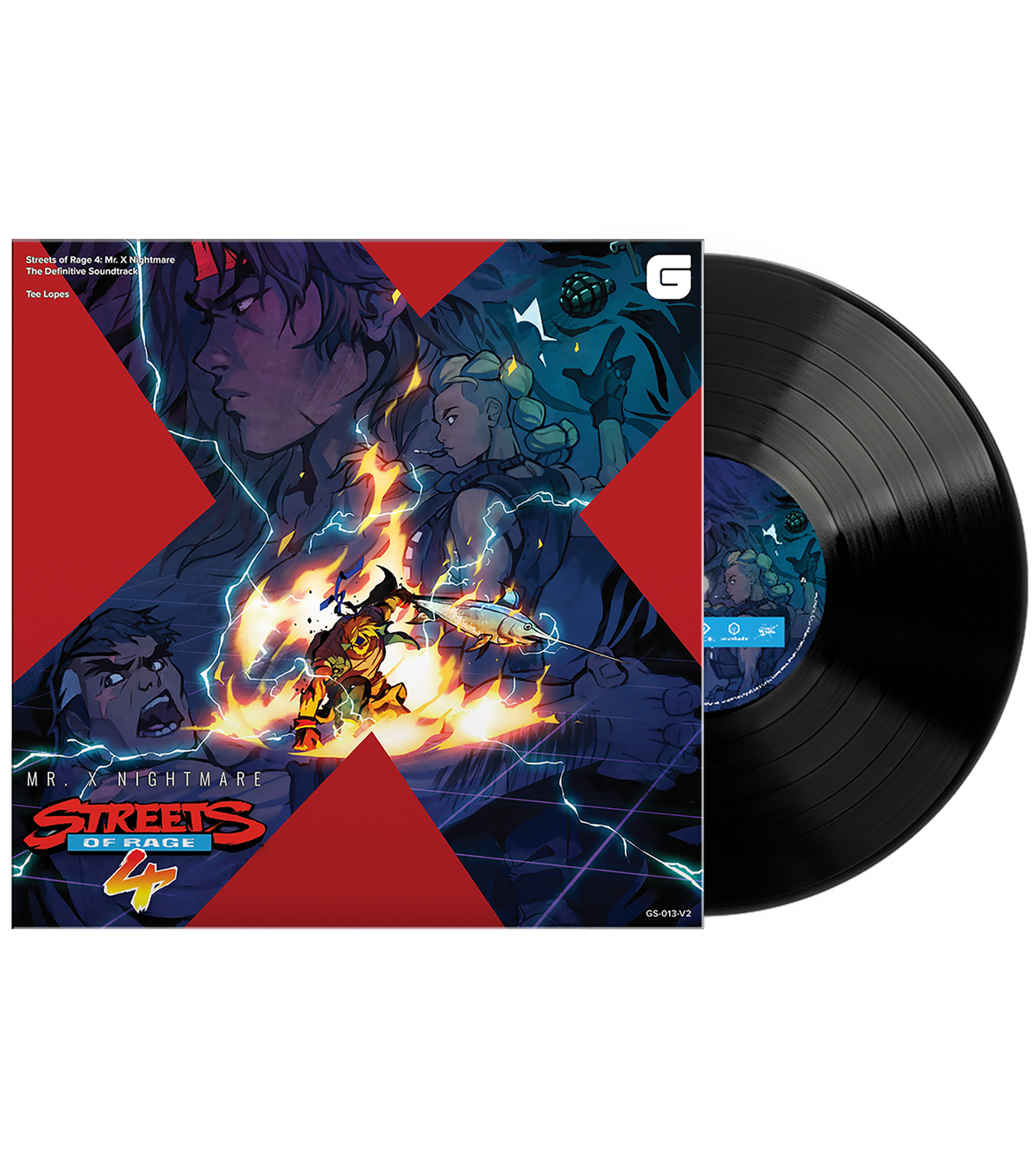 Streets of Rage 4 Mr. X Nightmare - Vinyl Soundtrack