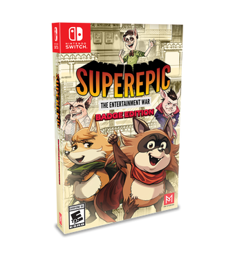 SuperEpic: The Entertainment War Badge Edition (Switch)