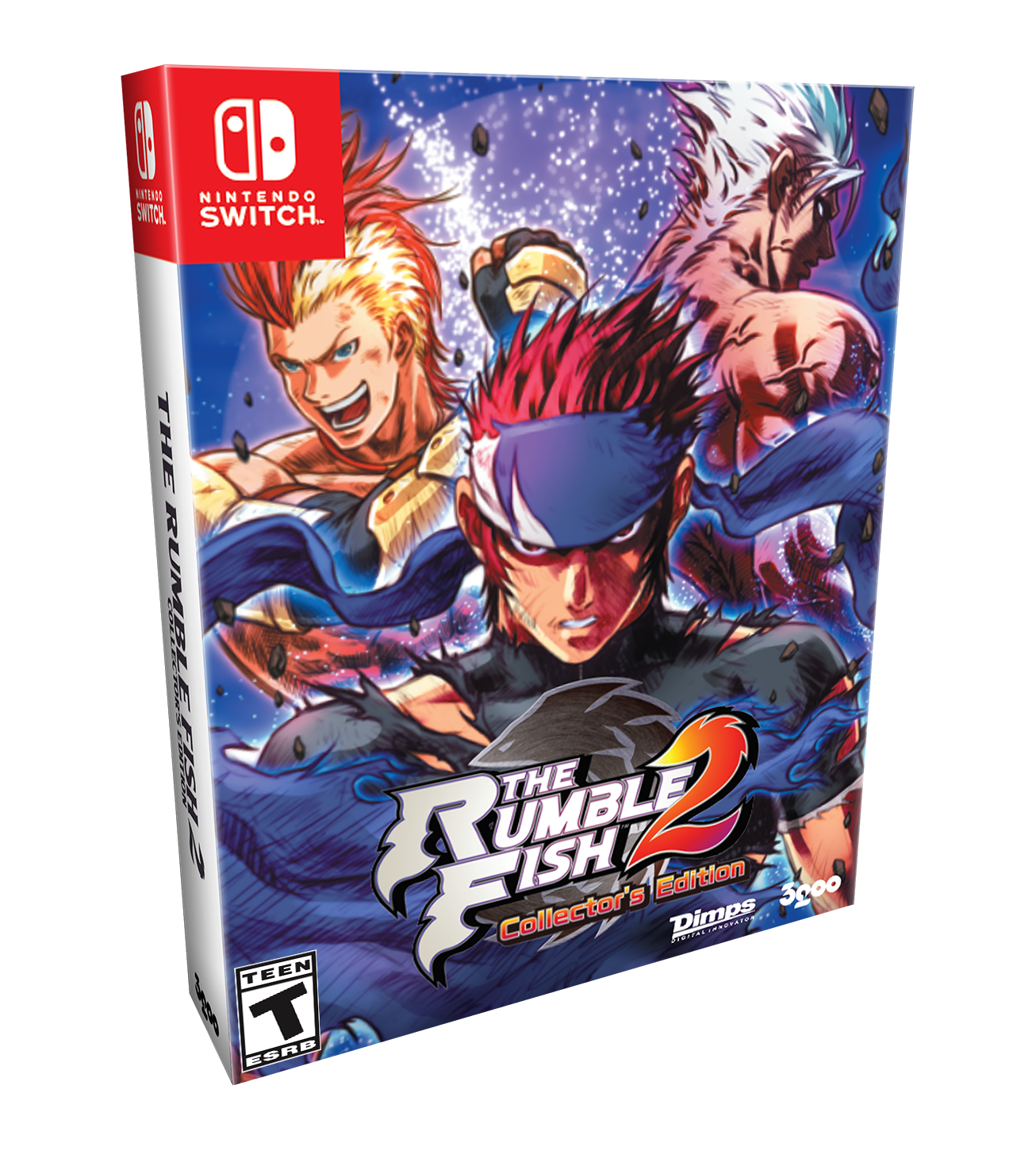 Fisher Rumblefish Ii The Rumble Fish 2 Collector's Edition (Switch) – Limited Run Games