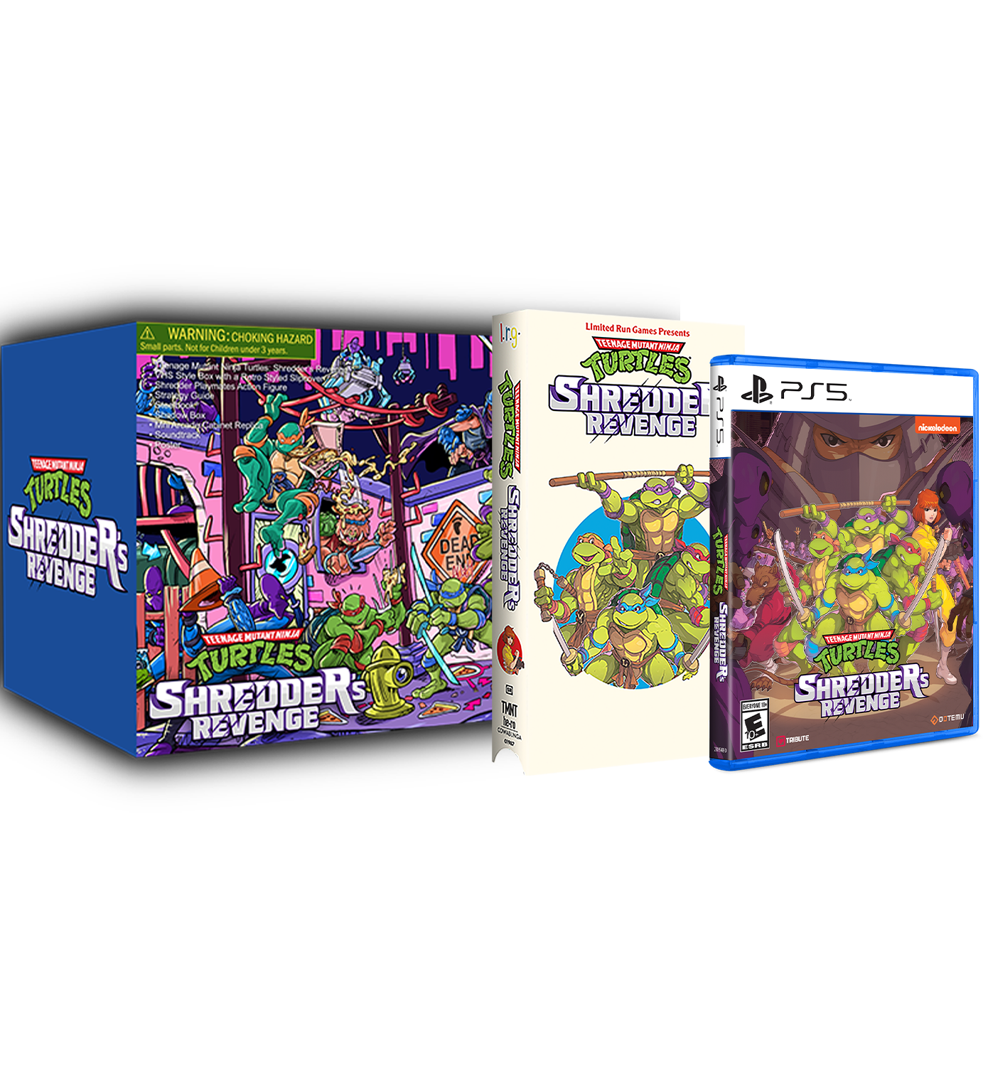 Teenage Mutant Ninja Turtles Shredder's Revenge PS5 Fan Bundle Limited Run Games