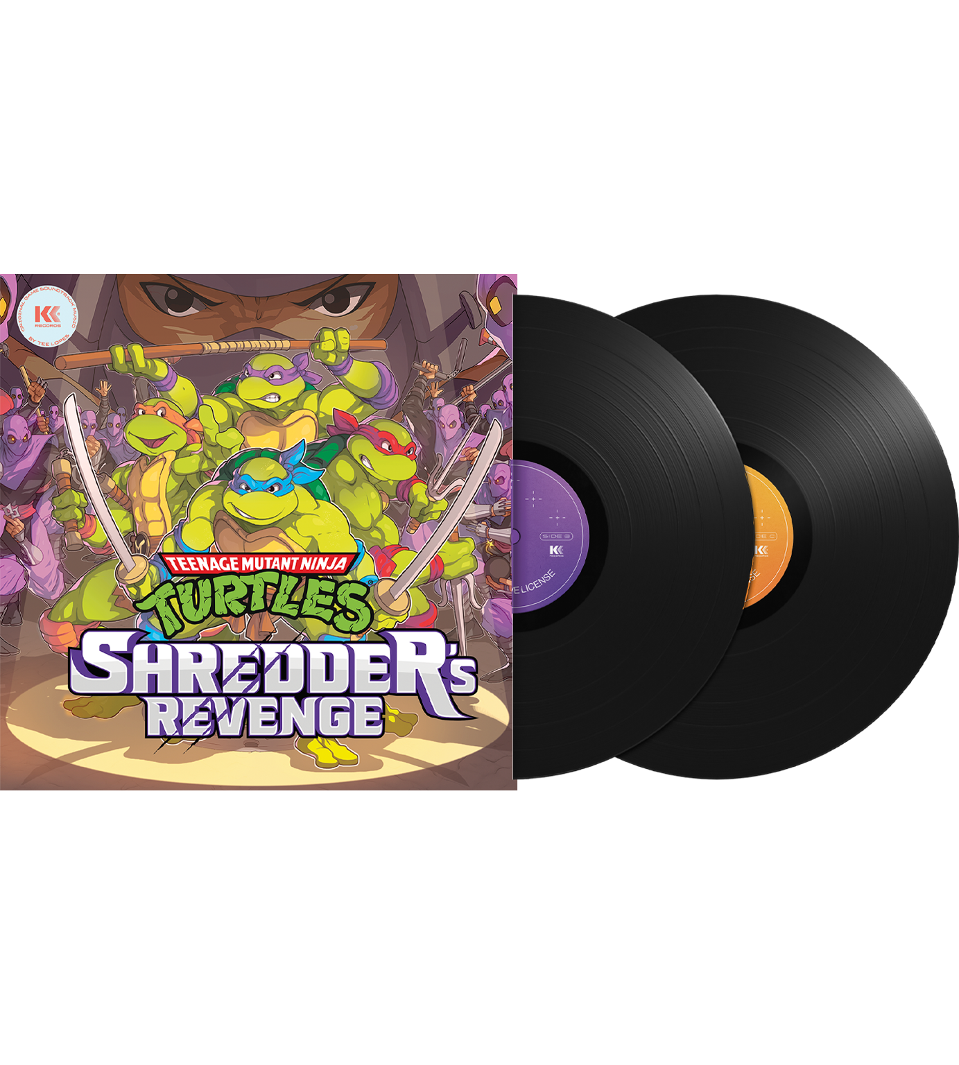 Teenage Mutant Ninja Turtles Shredder's Revenge 2LP Vinyl Soundtrac