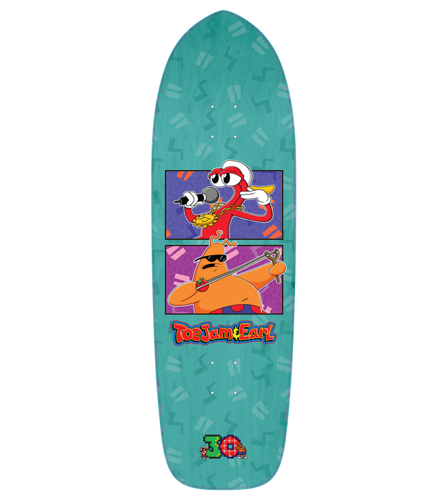 ToeJam & Earl 30th Anniversary Skateboard Deck