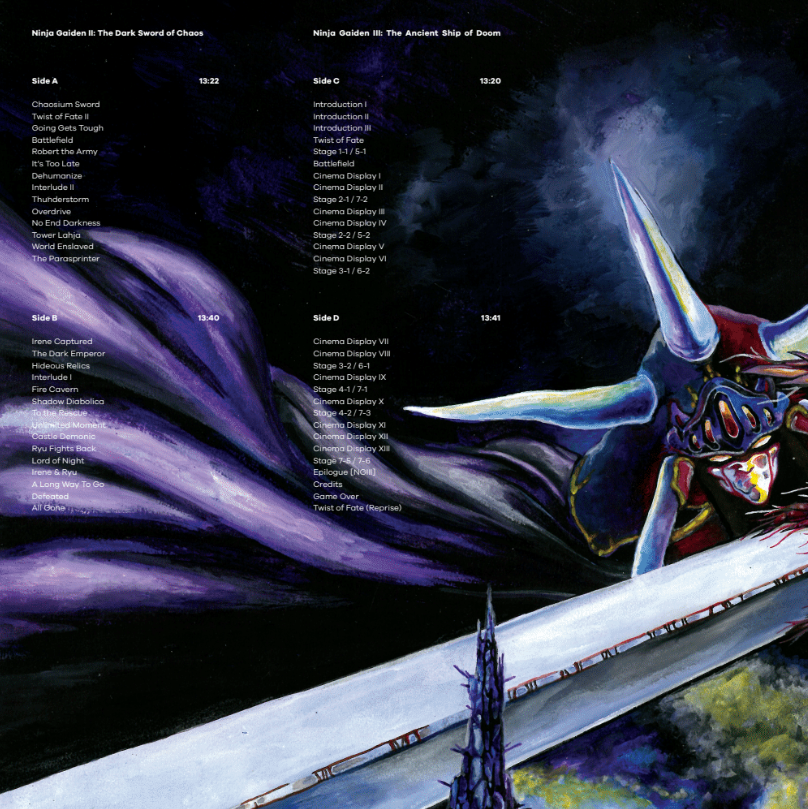 Ninja Gaiden Vol. 2 - 2LP Vinyl Soundtrack – Limited Run Games Ninja Gaiden Vol. 2 - 2LP Vinyl Soundtrack – Limited Run Games