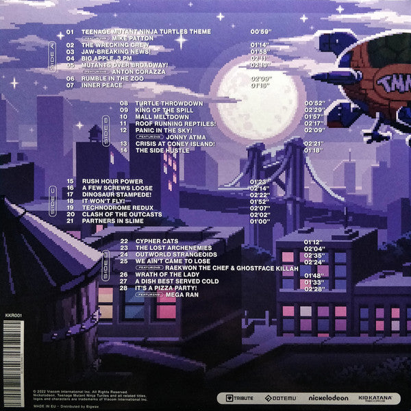Teenage Mutant Ninja Turtles: Shredder's Revenge - 2LP Vinyl Soundtrack
