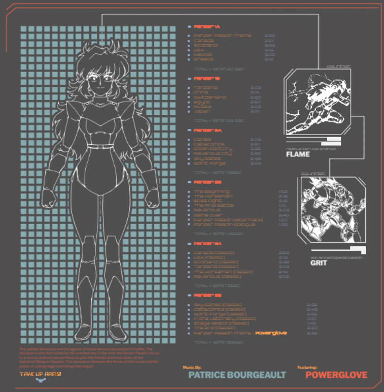 Panzer Paladin - 3LP Vinyl Soundtrack – Limited Run Games