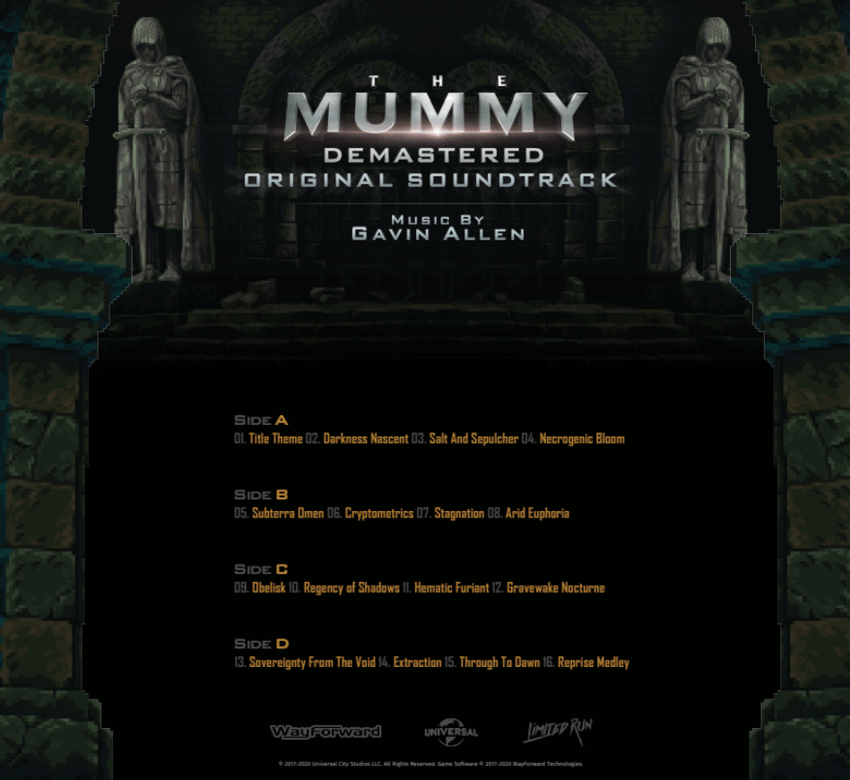 The Mummy Demastered - 2LP Vinyl Soundtrack