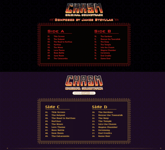 Chasm - 2LP Vinyl Soundtrack