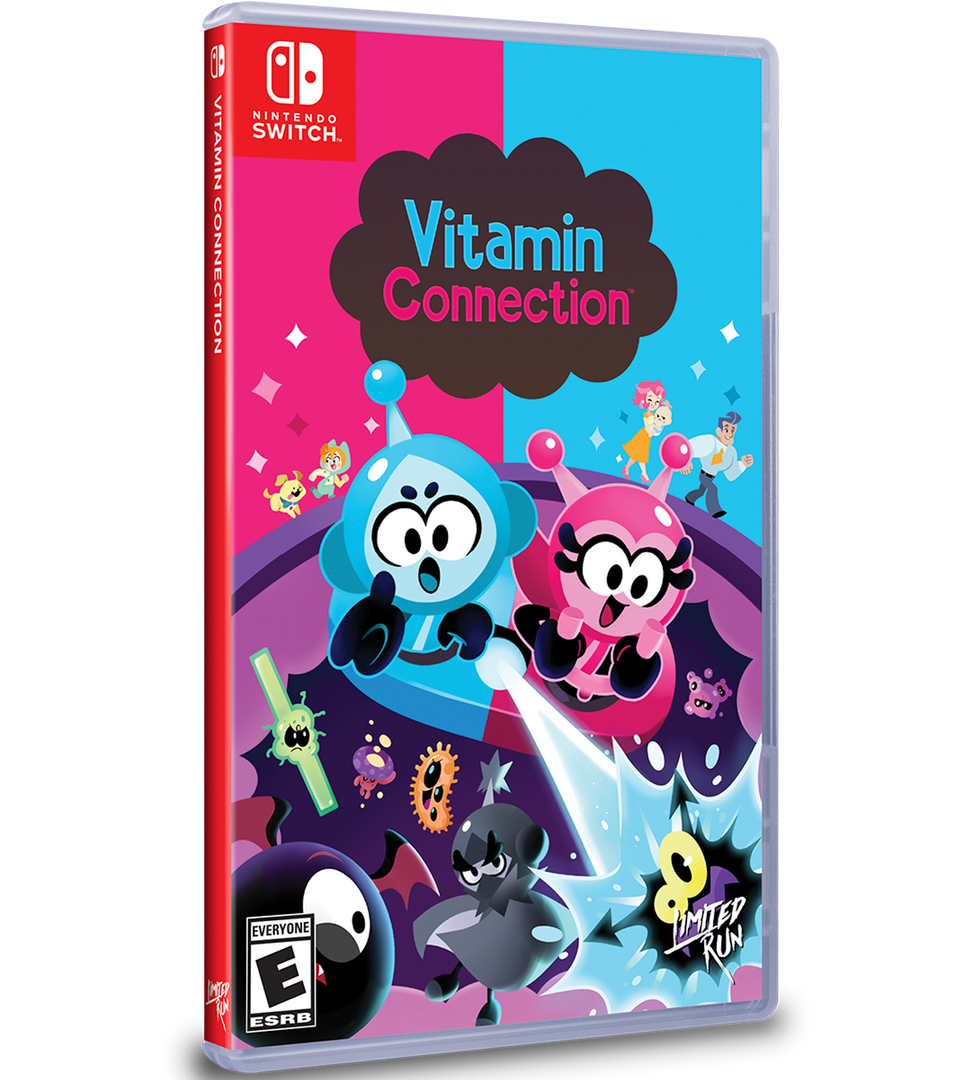 Switch Limited Run #59: Vitamin Connection – Limited Run Games Switch Limited Run #59: Vitamin Connection – Limited Run Games